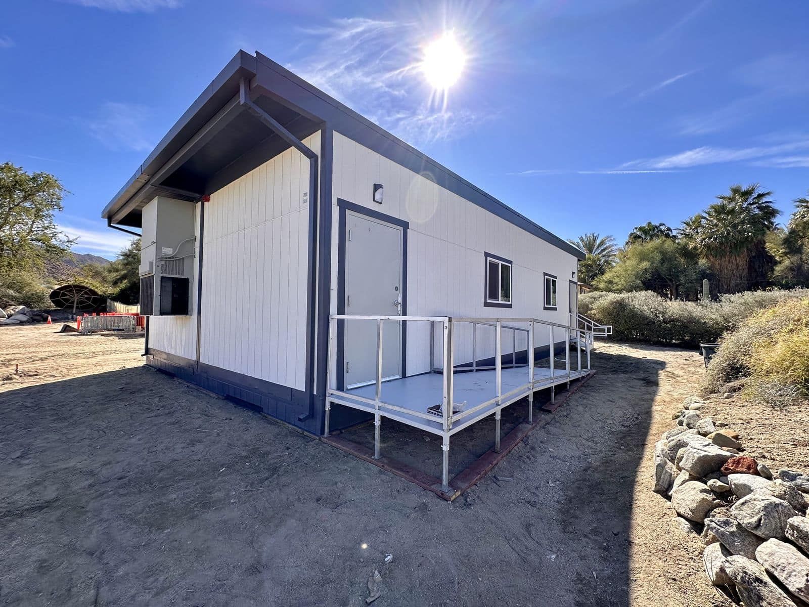 Community modular building at The Living Desert Zoo