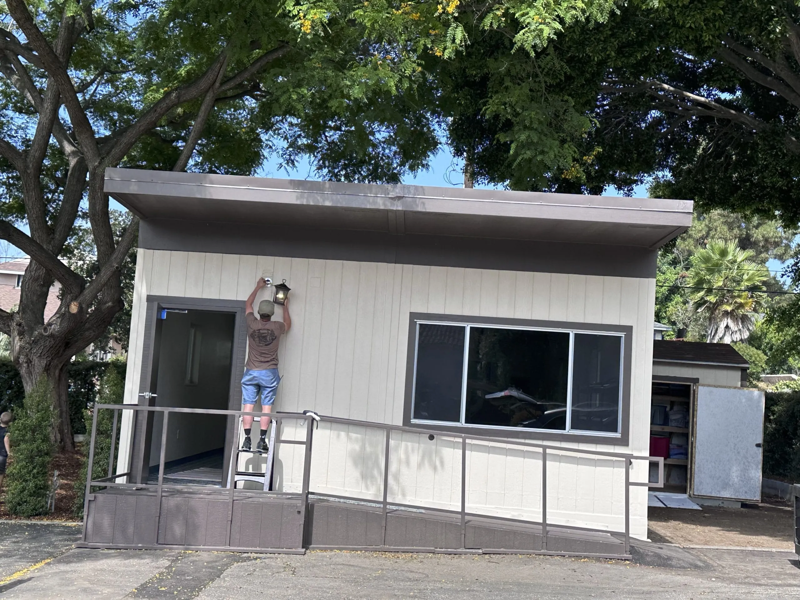Modular Classroom Enhancement at Providence School