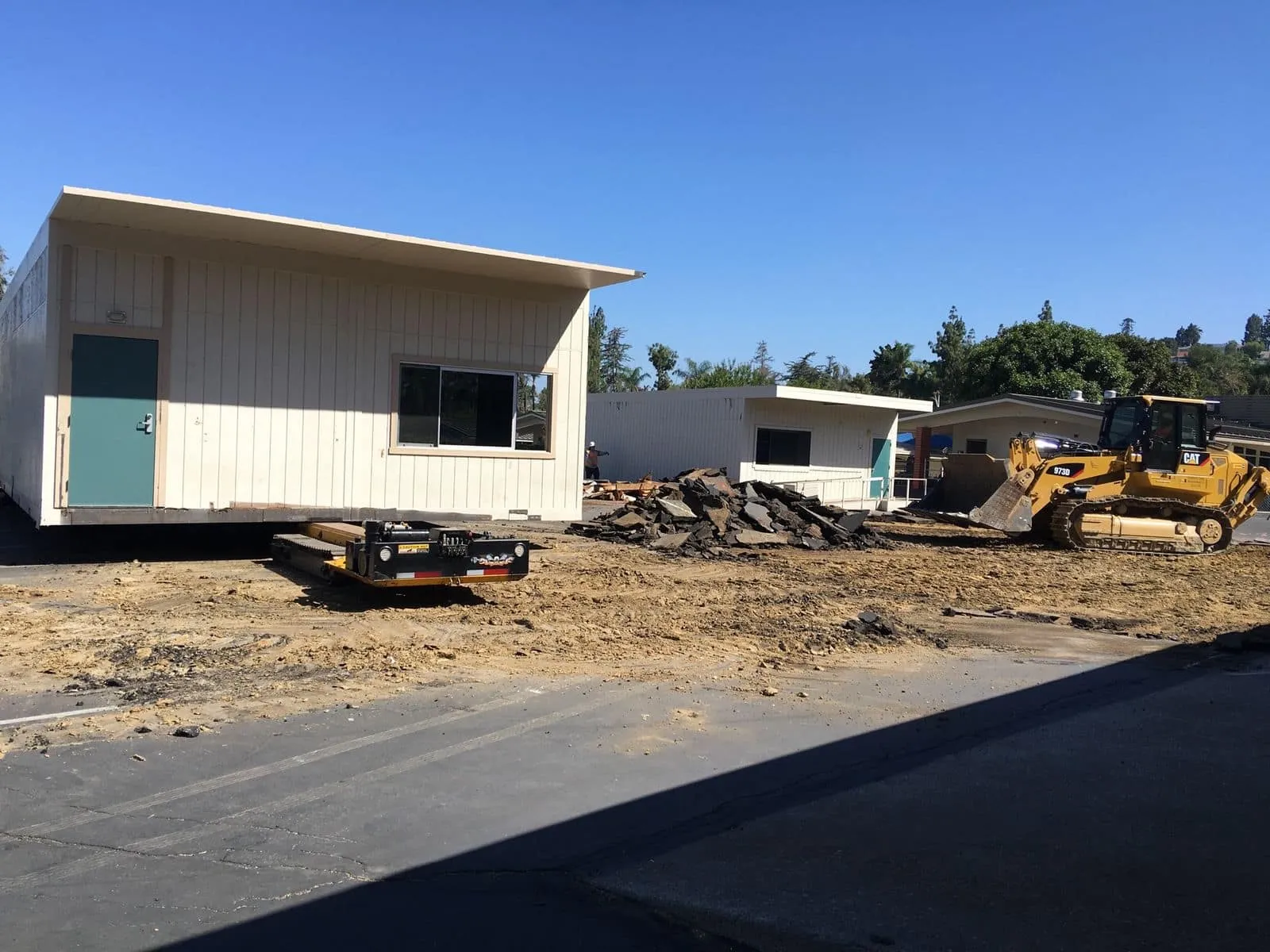 Efficient Office Trailer Removal for University of California Irvine